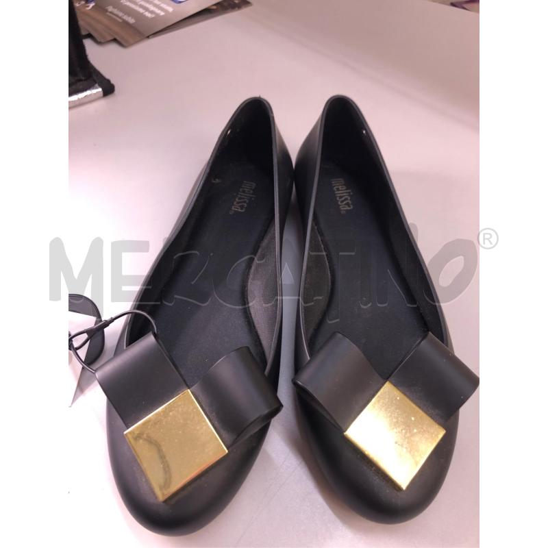 SCARPE DONNA MELISSA NERO AP DORATO  | Mercatino dell'Usato Avellino 1