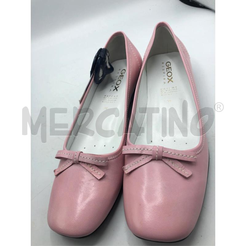 SCARPE DONNA MOCASSINO ROSA GEOX  | Mercatino dell'Usato Avellino 1