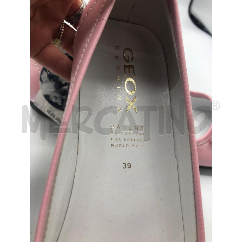 SCARPE DONNA MOCASSINO ROSA GEOX  | Mercatino dell'Usato Avellino 4