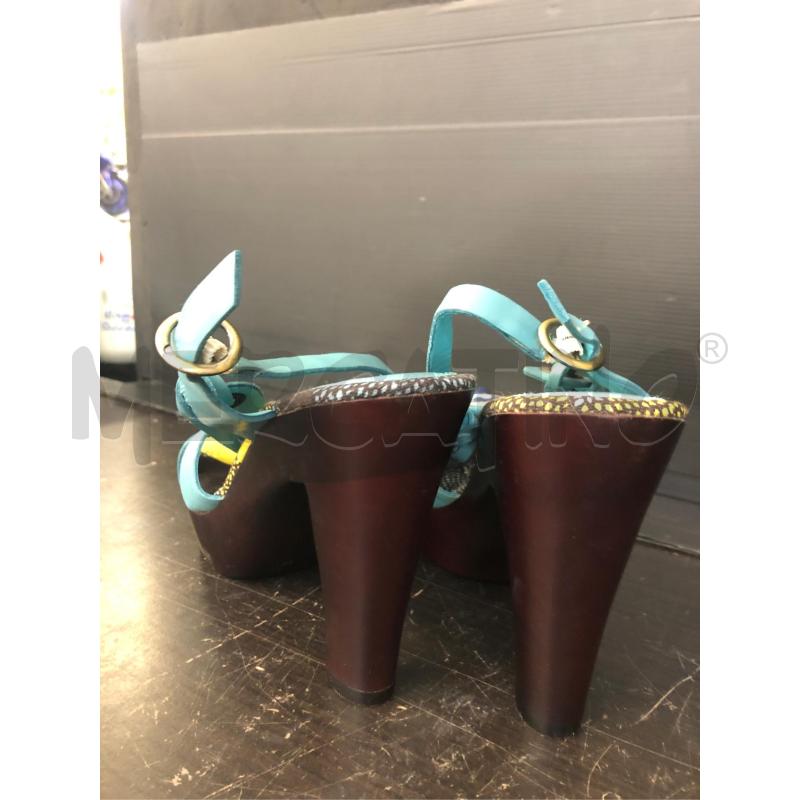 SCARPE DONNA NANNINI AZZ GIALLO  | Mercatino dell'Usato Avellino 5