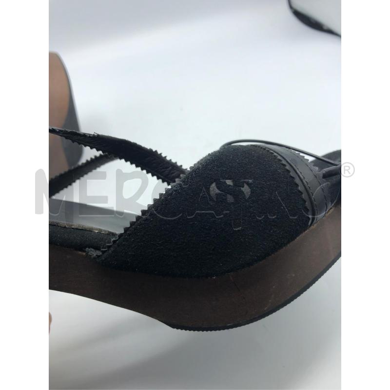 SCARPE DONNA NERE LEGNO SUPERGA  | Mercatino dell'Usato Avellino 5