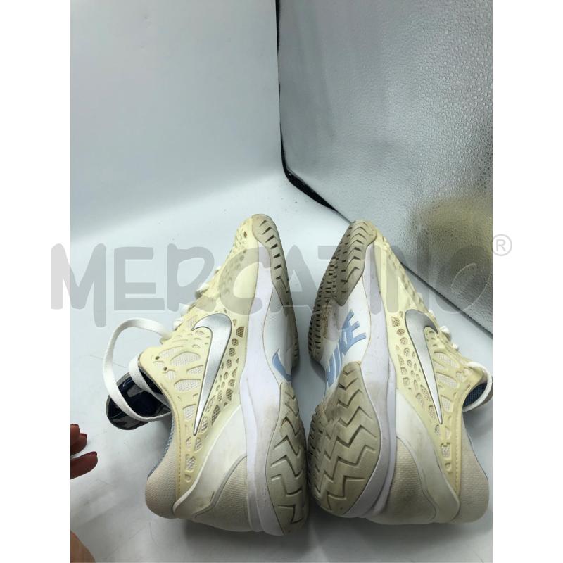 SCARPE DONNA NIKE BIANCO GOMMA GIALLA  | Mercatino dell'Usato Avellino 4