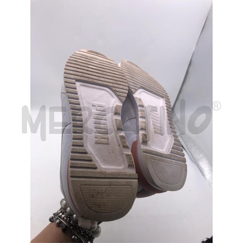 SCARPE DONNA PUMA BIANCO ROSA  | Mercatino dell'Usato Avellino 4