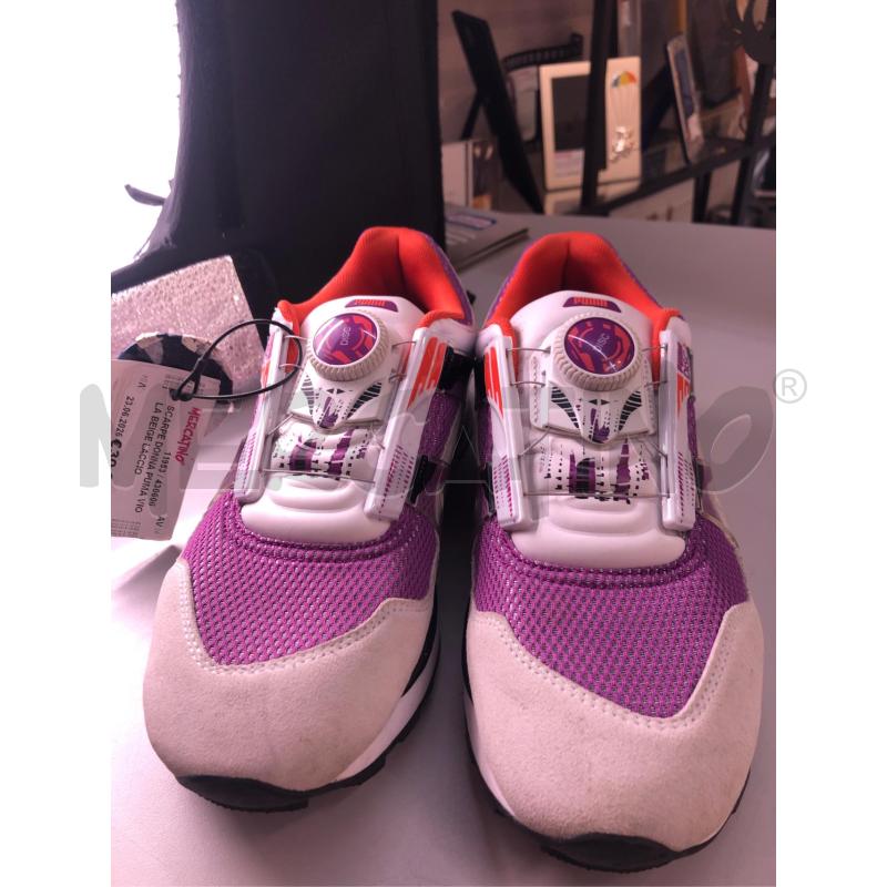 SCARPE DONNA PUMA VIOLA BEIGE LACCIO GIRELLA | Mercatino dell'Usato Avellino 1