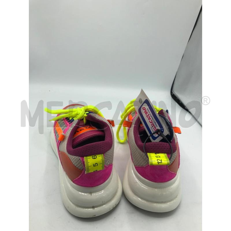 SCARPE DONNA REV ROSA FUCSIA BIANCO LUCIDO  | Mercatino dell'Usato Avellino 2