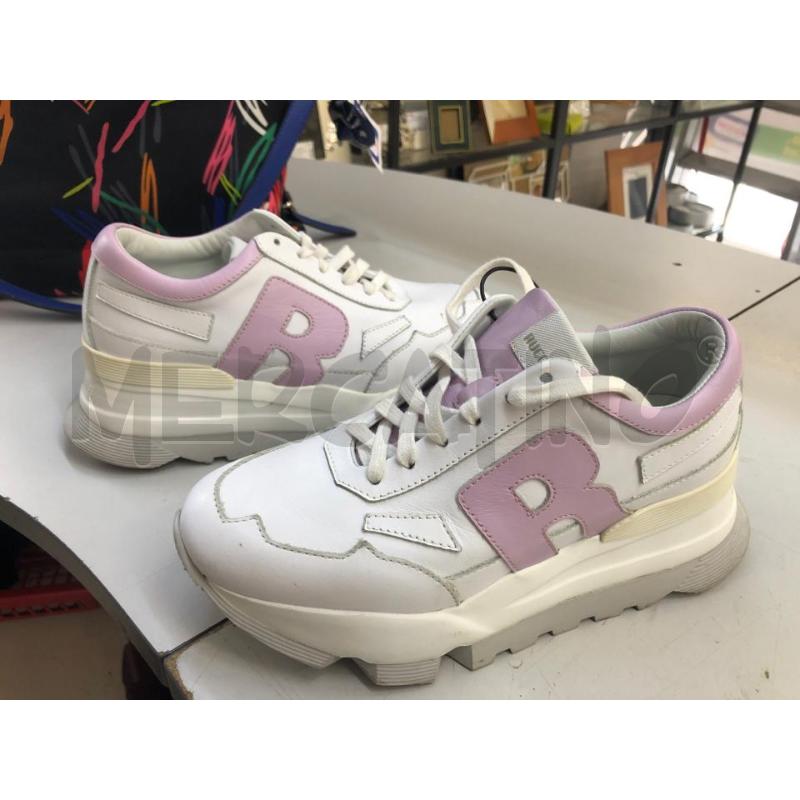 SCARPE DONNA RUCOLINE BIANCO ROSA  | Mercatino dell'Usato Avellino 5
