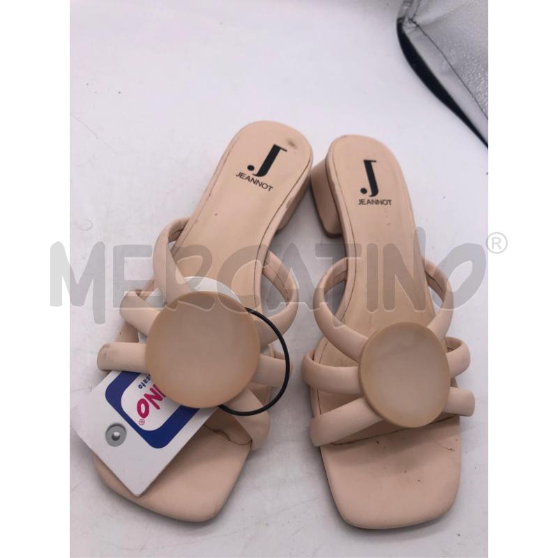 SCARPE DONNA SANDALI JEANOT BIANC PLACC  | Mercatino dell'Usato Avellino 1