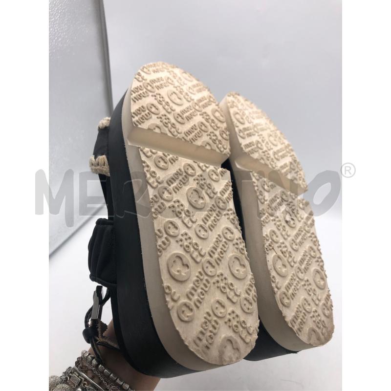SCARPE DONNA SANDALI MOU NERE  | Mercatino dell'Usato Avellino 3