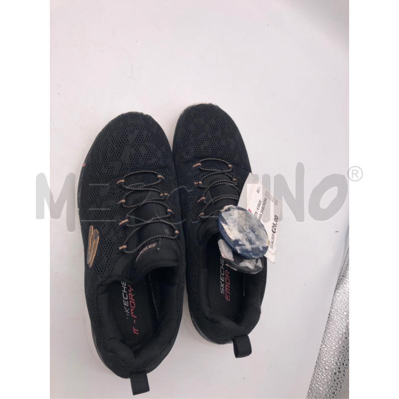 SCARPE DONNA SKECHERS NERO/BLU  | Mercatino dell'Usato Avellino 2