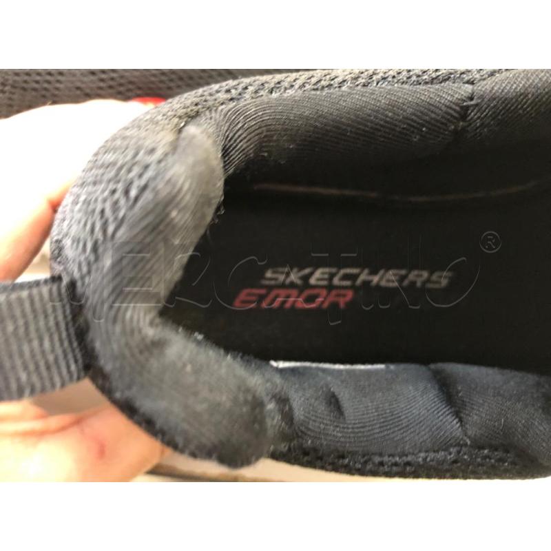 SCARPE DONNA SKECHERS NERO/BLU  | Mercatino dell'Usato Avellino 4
