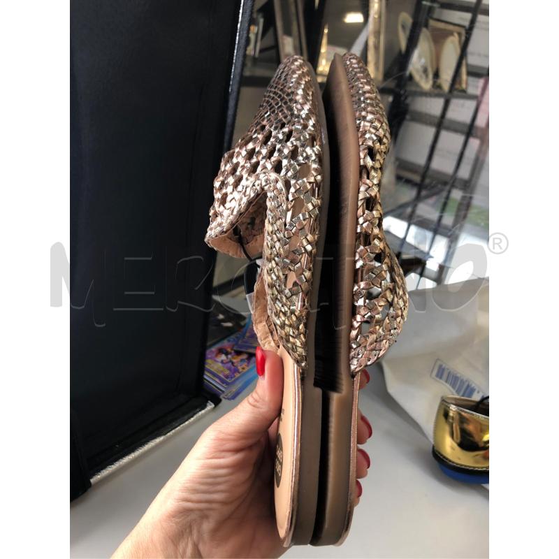 SCARPE DONNA SLING RETINAT GOLD ROSE | Mercatino dell'Usato Avellino 3