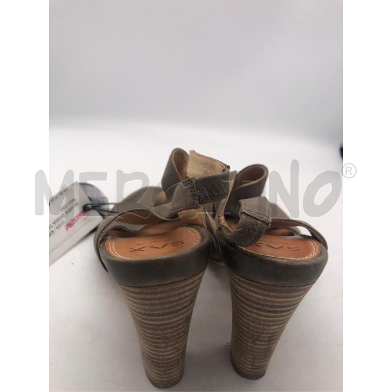 SCARPE DONNA TACCO FANGO SAX  | Mercatino dell'Usato Avellino 3