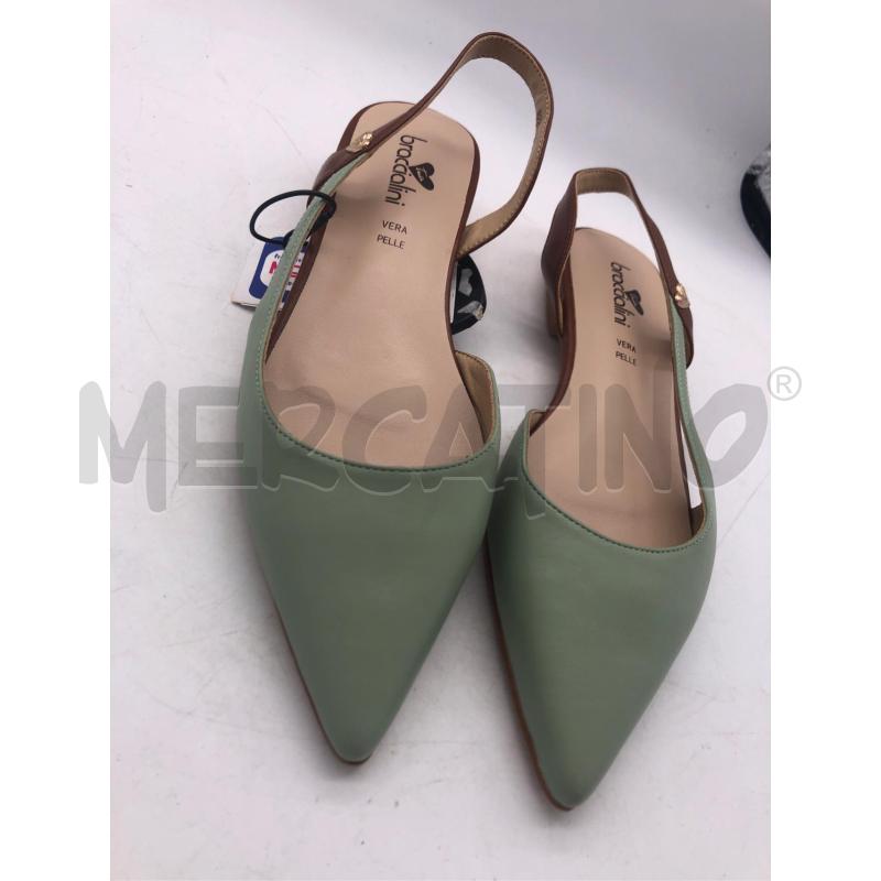 SCARPE DONNA VERDE MARRONE BRACCIALINI  | Mercatino dell'Usato Avellino 5