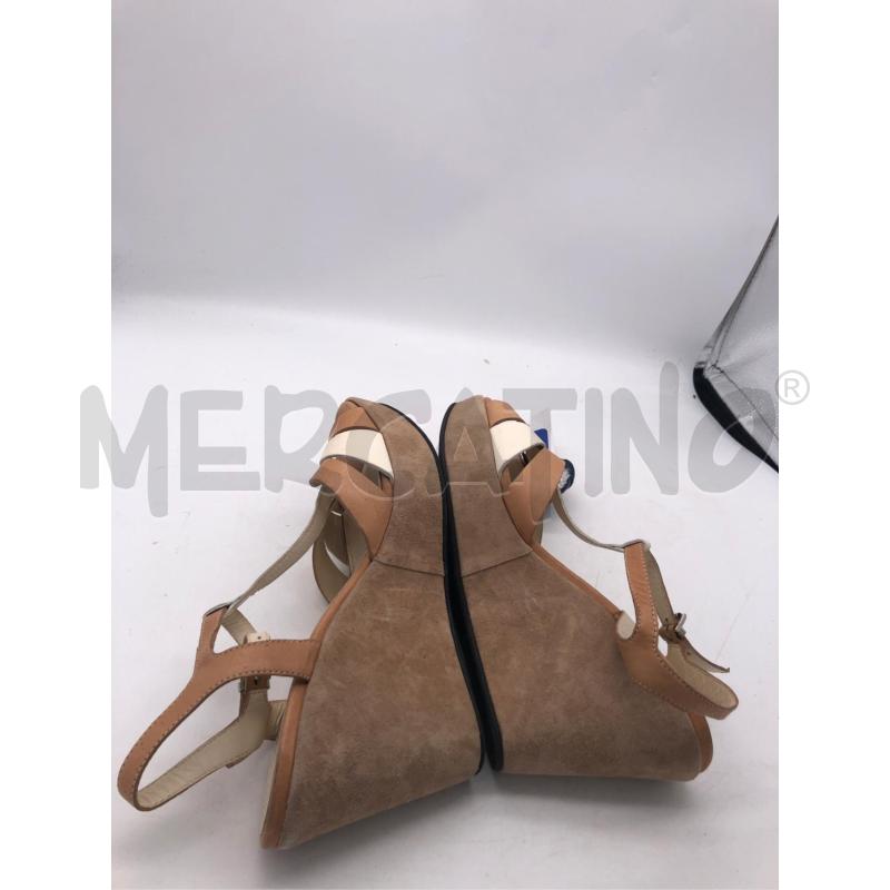 SCARPE DONNA ZEPPA BEIGE BIANCA ROB | Mercatino dell'Usato Avellino 3