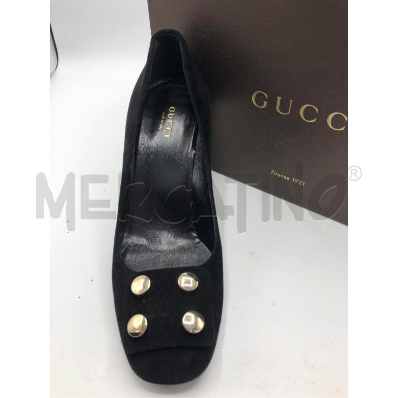 SCARPE DONNA  GUCCI CAMOSCIO NERO 4 BOTT | Mercatino dell'Usato Avellino 2