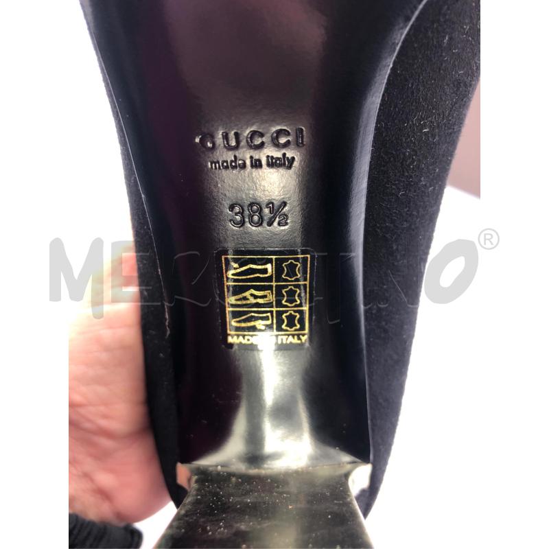 SCARPE DONNA  GUCCI CAMOSCIO NERO 4 BOTT | Mercatino dell'Usato Avellino 3