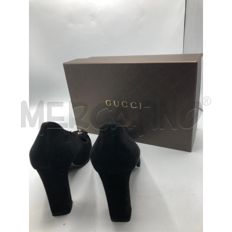 SCARPE DONNA  GUCCI CAMOSCIO NERO 4 BOTT | Mercatino dell'Usato Avellino 4