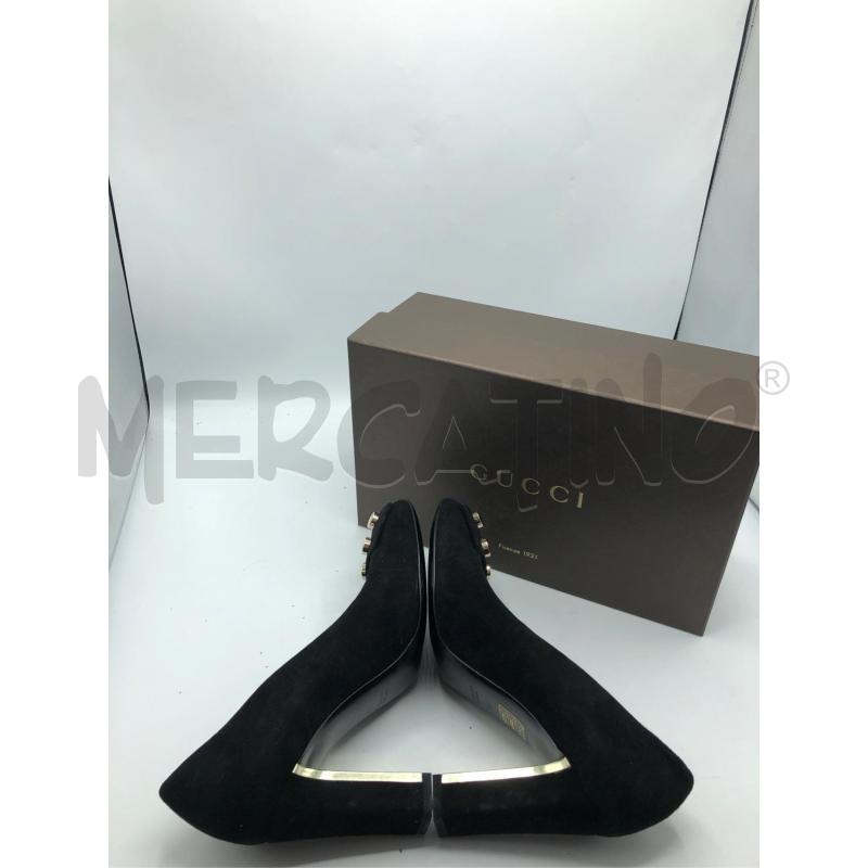 SCARPE DONNA  GUCCI CAMOSCIO NERO 4 BOTT | Mercatino dell'Usato Avellino 5