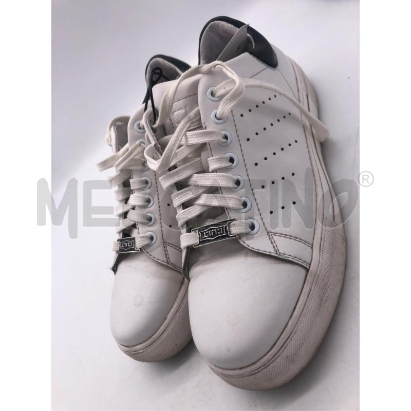 SCARPE UOMO CULT BIANCO NERO  | Mercatino dell'Usato Avellino 1
