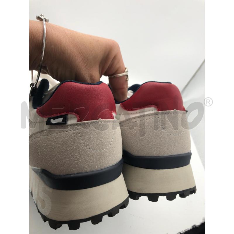 SCARPE UOMO GAS BIANCO BLU ROSSO  | Mercatino dell'Usato Avellino 3