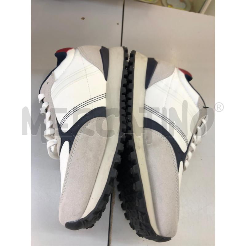 SCARPE UOMO GAS BIANCO BLU ROSSO  | Mercatino dell'Usato Avellino 4