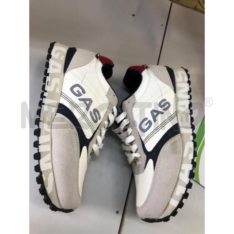 SCARPE UOMO GAS BIANCO BLU ROSSO  | Mercatino dell'Usato Avellino 5