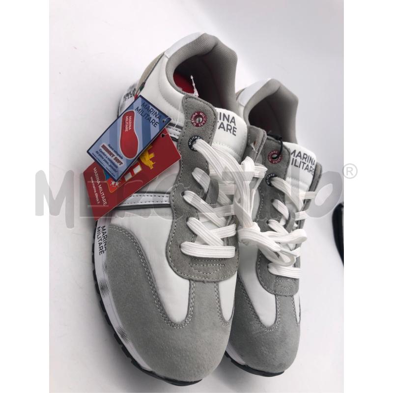 SCARPE UOMO MARINA MILITARE BIANCO GRIGIO NUOVO  | Mercatino dell'Usato Avellino 1