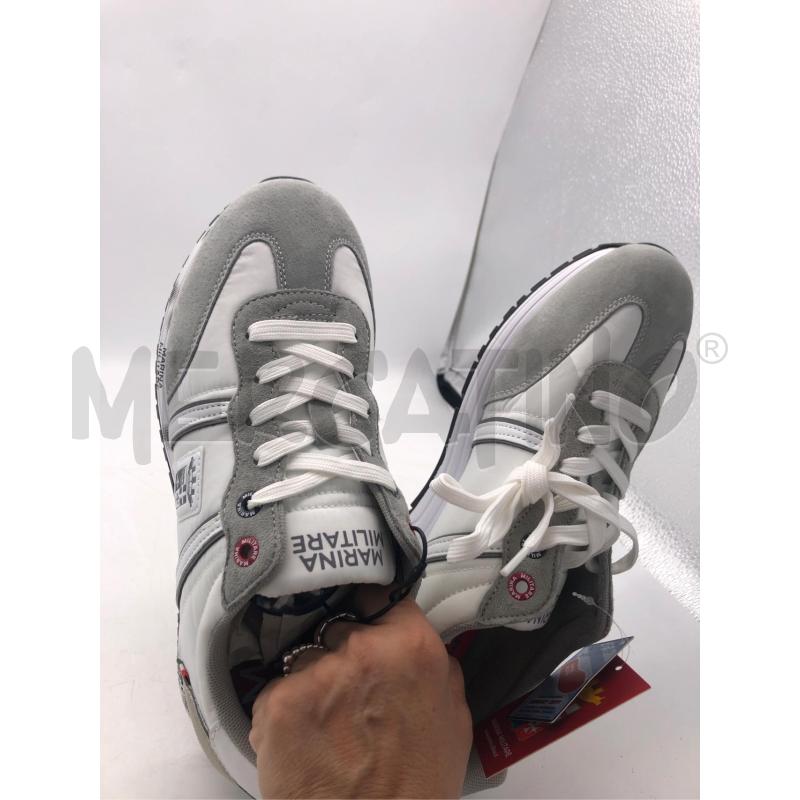 SCARPE UOMO MARINA MILITARE BIANCO GRIGIO NUOVO  | Mercatino dell'Usato Avellino 5
