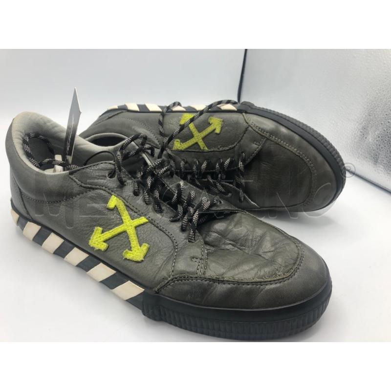 SCARPE UOMO OFF-WITHE GRIGIO VERDE 44 | Mercatino dell'Usato Avellino 1