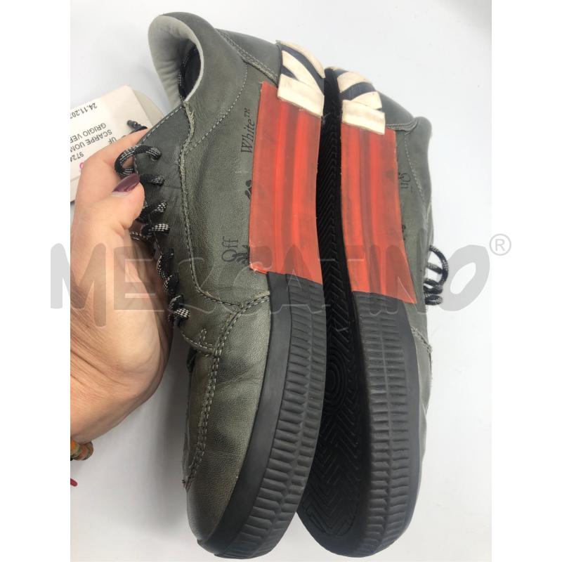 SCARPE UOMO OFF-WITHE GRIGIO VERDE 44 | Mercatino dell'Usato Avellino 2