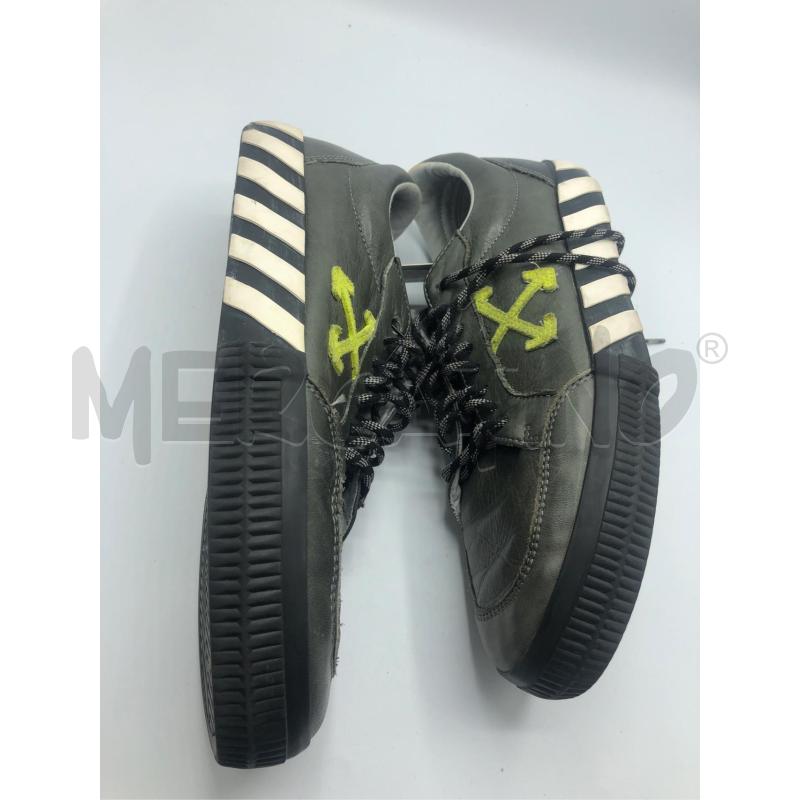 SCARPE UOMO OFF-WITHE GRIGIO VERDE 44 | Mercatino dell'Usato Avellino 3
