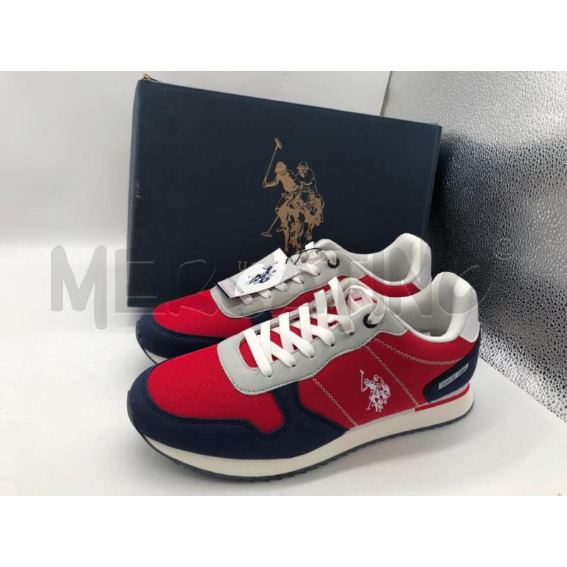 SCARPE UOMO ROSSO BLU POLO ASSN | Mercatino dell'Usato Avellino 3