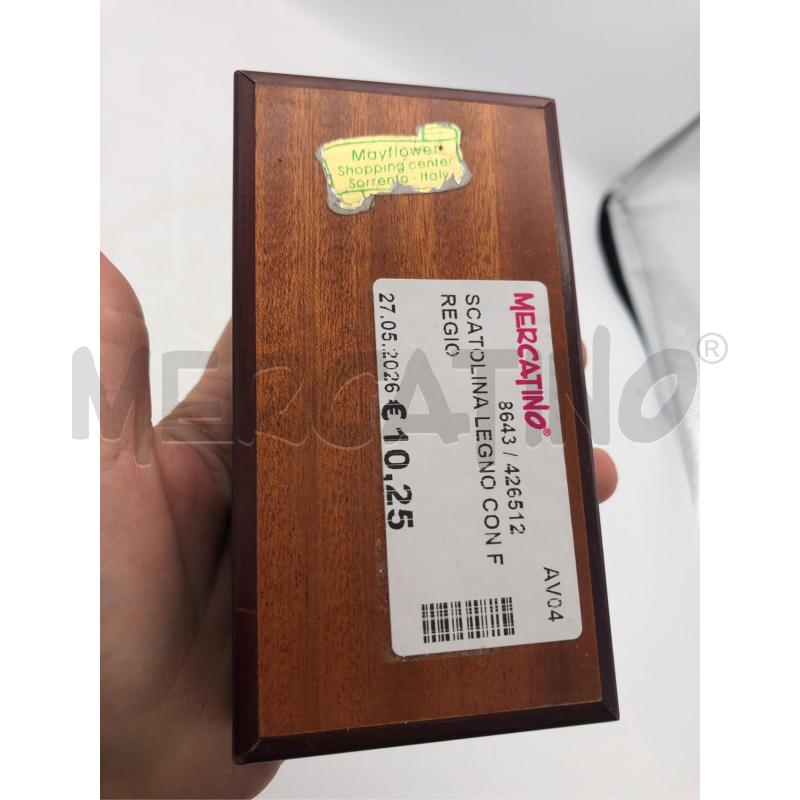 SCATOLINA LEGNO CON FREGIO  | Mercatino dell'Usato Avellino 3
