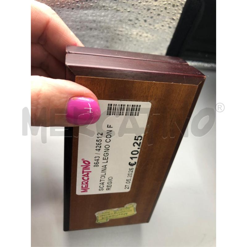 SCATOLINA LEGNO CON FREGIO  | Mercatino dell'Usato Avellino 5