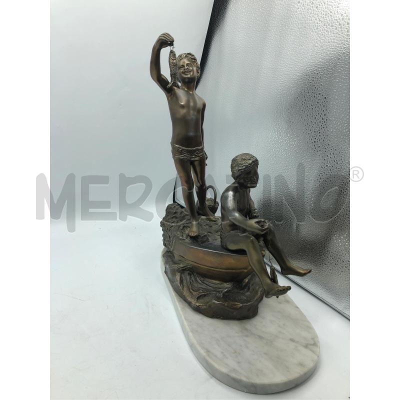 SCULTURA BARCA PESCATORI  P. UCCELLO  | Mercatino dell'Usato Avellino 2