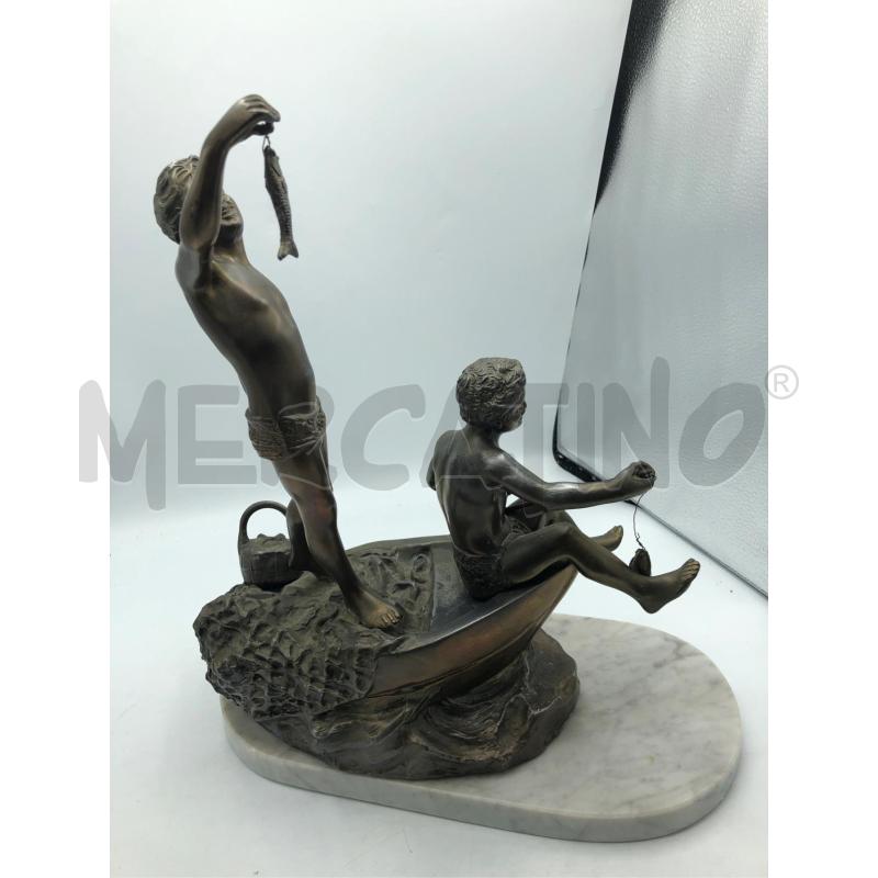 SCULTURA BARCA PESCATORI  P. UCCELLO  | Mercatino dell'Usato Avellino 3