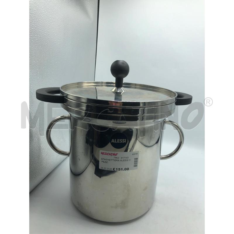 SPAGHETTIERA ALESSI 3 PEZZI | Mercatino dell'Usato Avellino 1