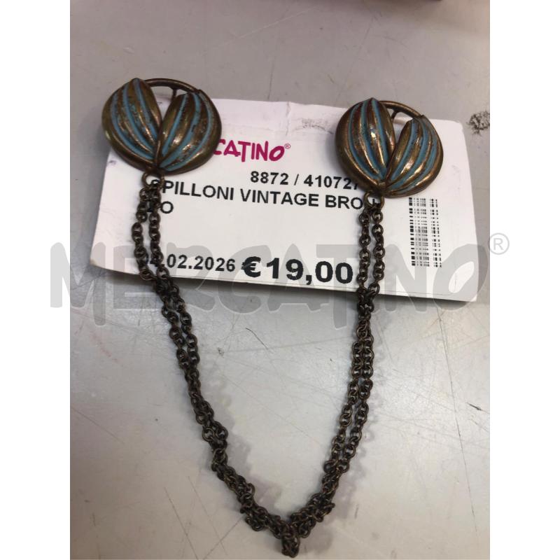 SPILLONI VINTAGE BRONZO  | Mercatino dell'Usato Avellino 1