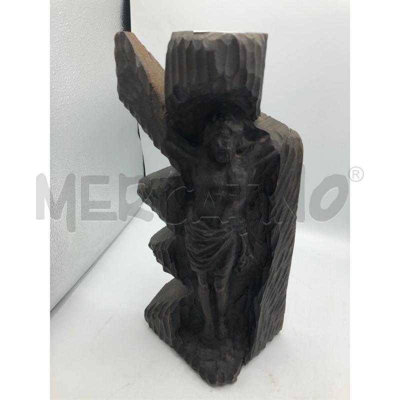 STATUA LEGNO GESU | Mercatino dell'Usato Avellino 1