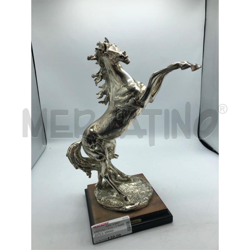STATUINA CAVALLO RAMPANTE G. ARMANI  | Mercatino dell'Usato Avellino 1
