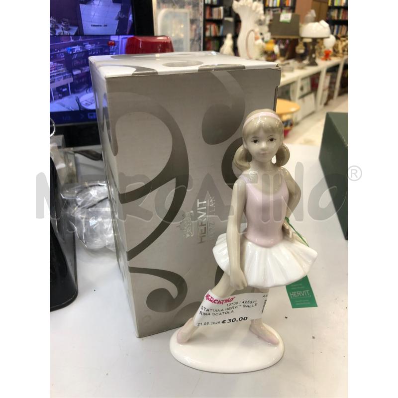 STATUINA HERVIT BALLERINA SCATOLA  | Mercatino dell'Usato Avellino 4