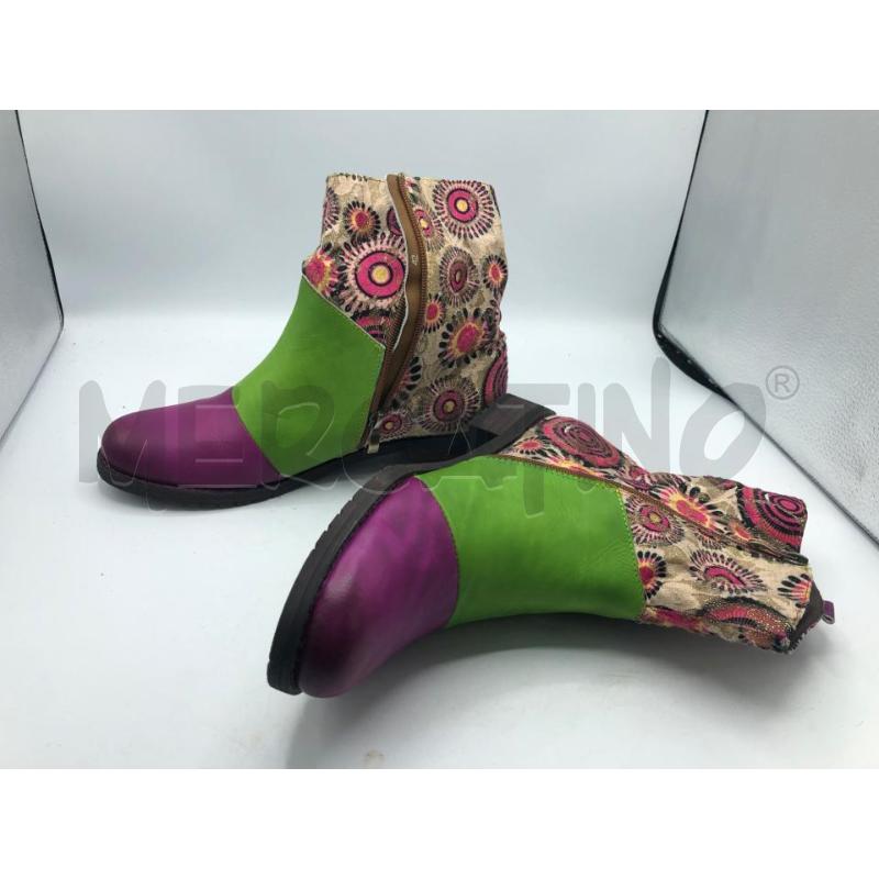 STIVALETTI DONNA DESIGUAL PELLE COLOR | Mercatino dell'Usato Avellino 2