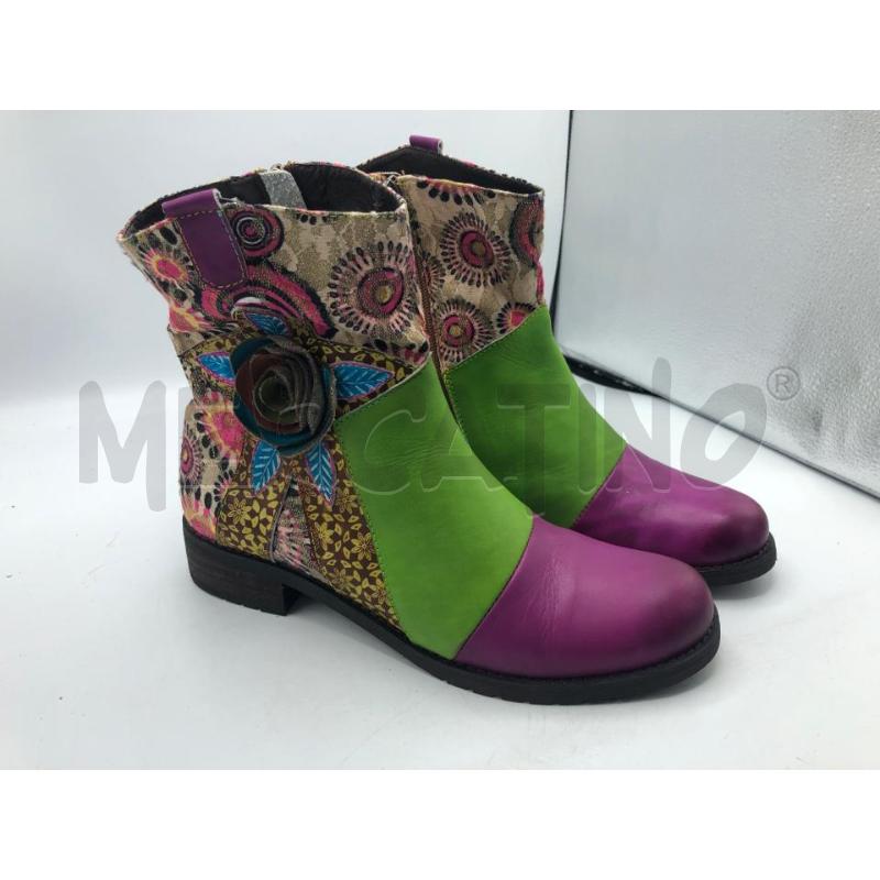 STIVALETTI DONNA DESIGUAL PELLE COLOR | Mercatino dell'Usato Avellino 5