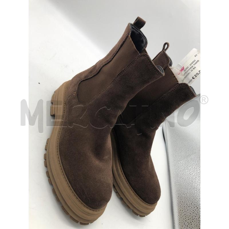 STIVALETTI DONNA MARRONE CAMOSC 36 BATA  | Mercatino dell'Usato Avellino 1