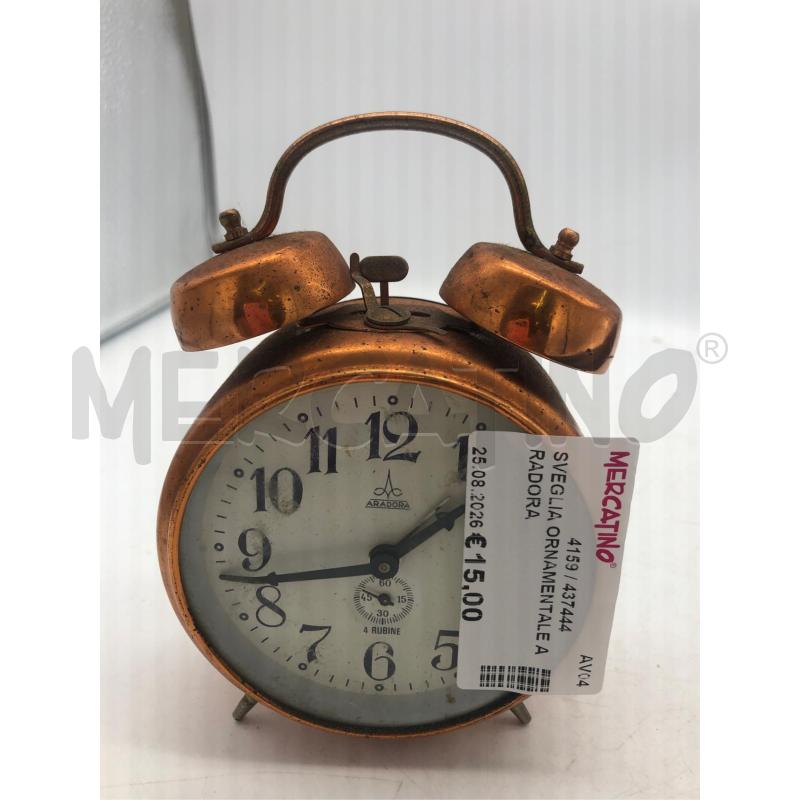 SVEGLIA ORNAMENTALE ARADORA  | Mercatino dell'Usato Avellino 1