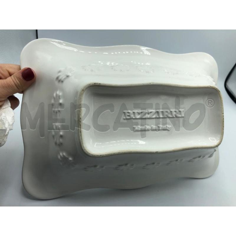 SVUOTA TASCHE CERAM BIANCO BIZZIRRI  | Mercatino dell'Usato Avellino 4