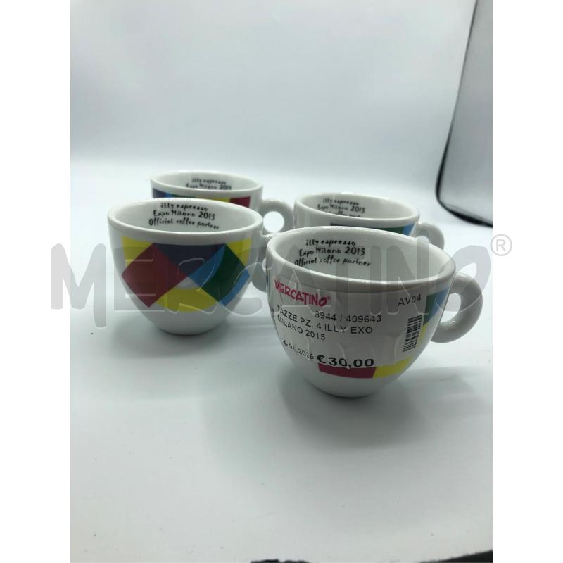 TAZZE PZ. 4 ILLY EXO MILANO 2015 | Mercatino dell'Usato Avellino 1