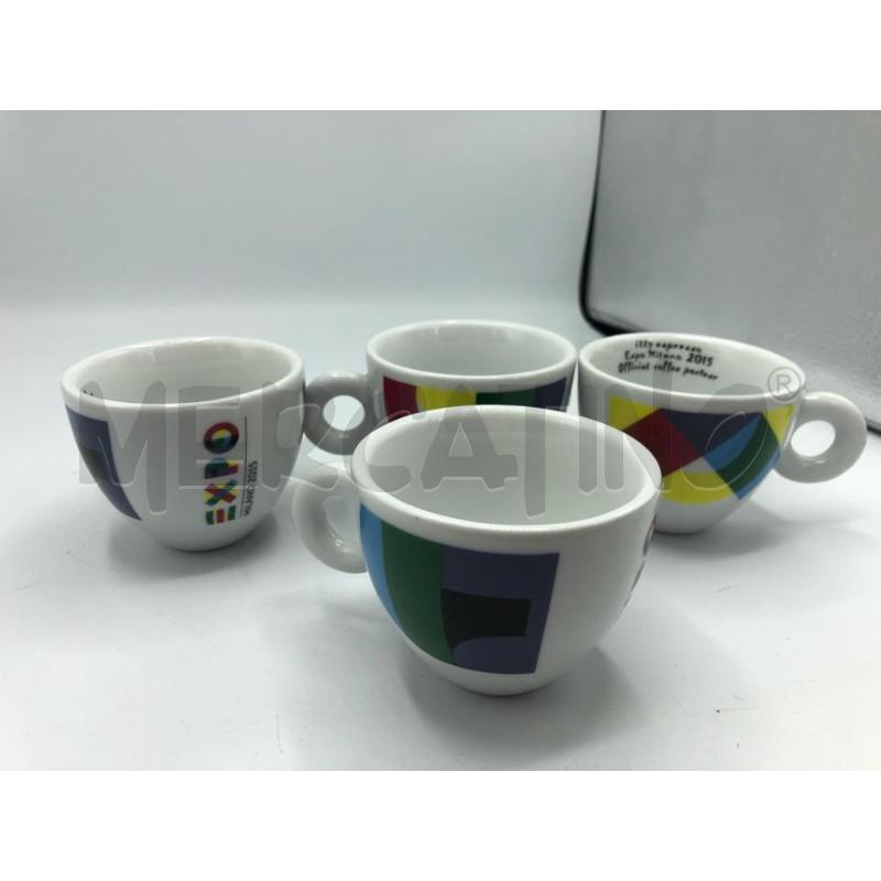 TAZZE PZ. 4 ILLY EXO MILANO 2015 | Mercatino dell'Usato Avellino 3