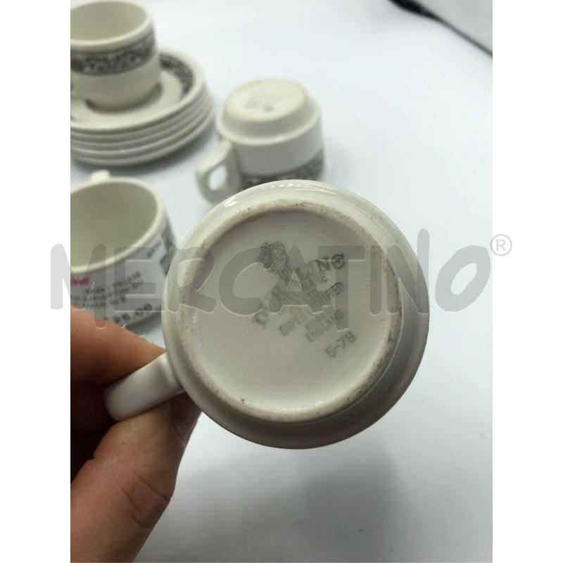 TAZZINE 6+PIATTINI DURALINE MADE IN ENGLAND | Mercatino dell'Usato Avellino 2