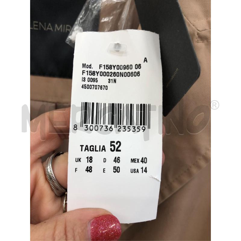 TRENCH DONNA ELENA MIRÒ BEIGE  | Mercatino dell'Usato Avellino 2